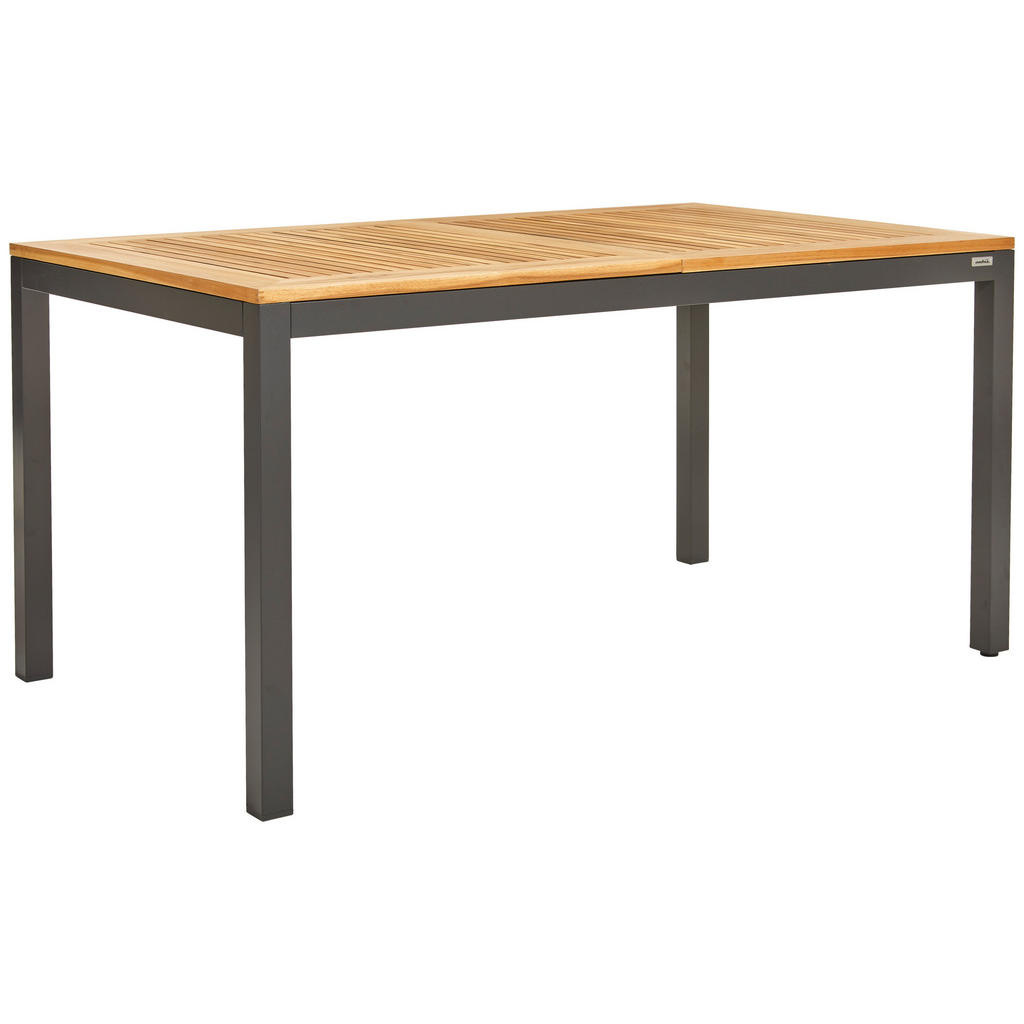 VRTNA MIZA les, kovina antracit, naravne barve