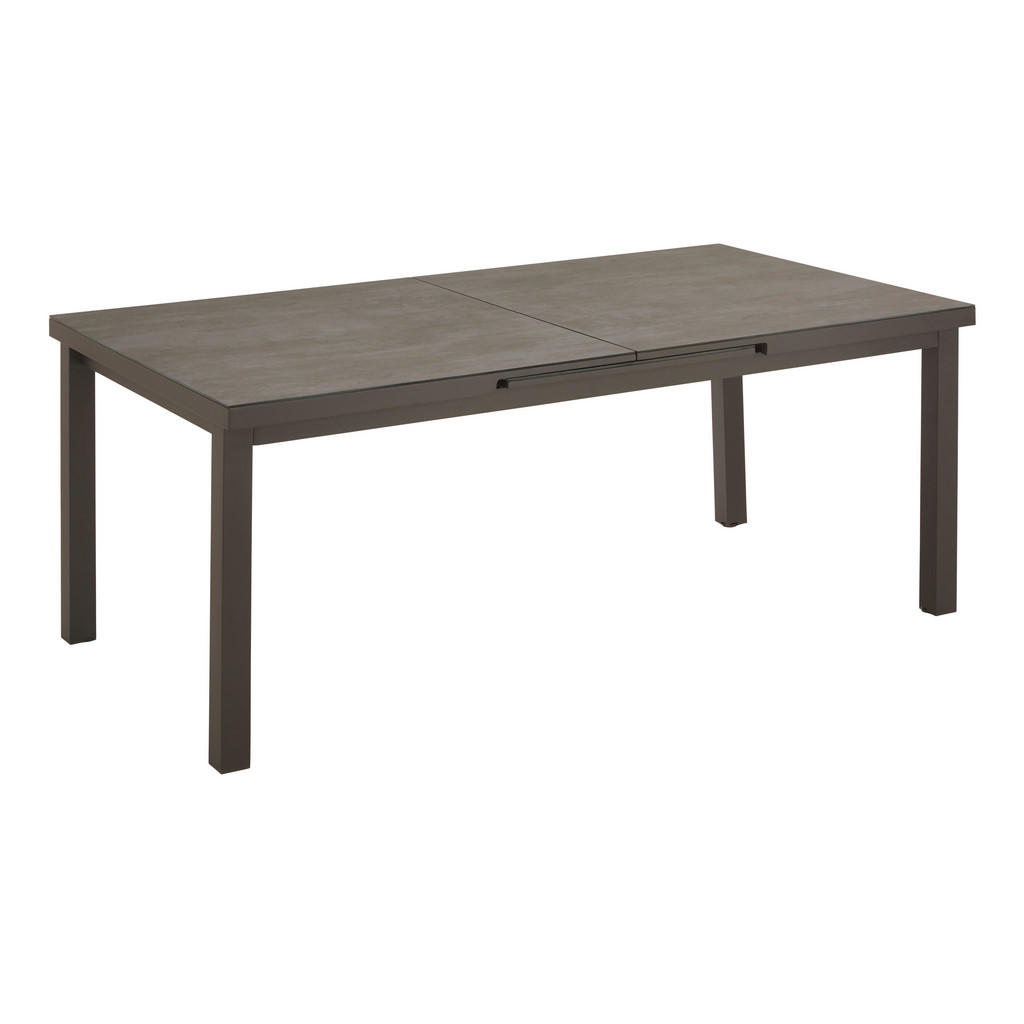 VRTNA MIZA kovina, steklo antracit, siva