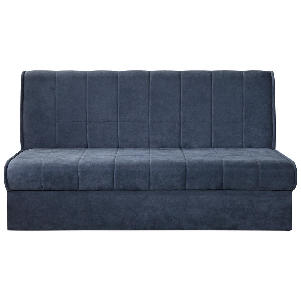 ZOFA S POSTELJNO FUNKCIJO, modra tekstil
