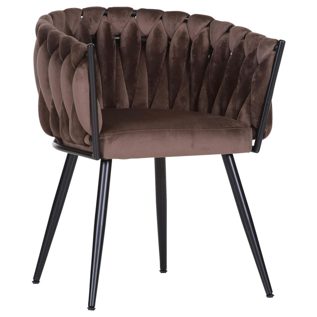 NASLANJAČ, tekstil rjava