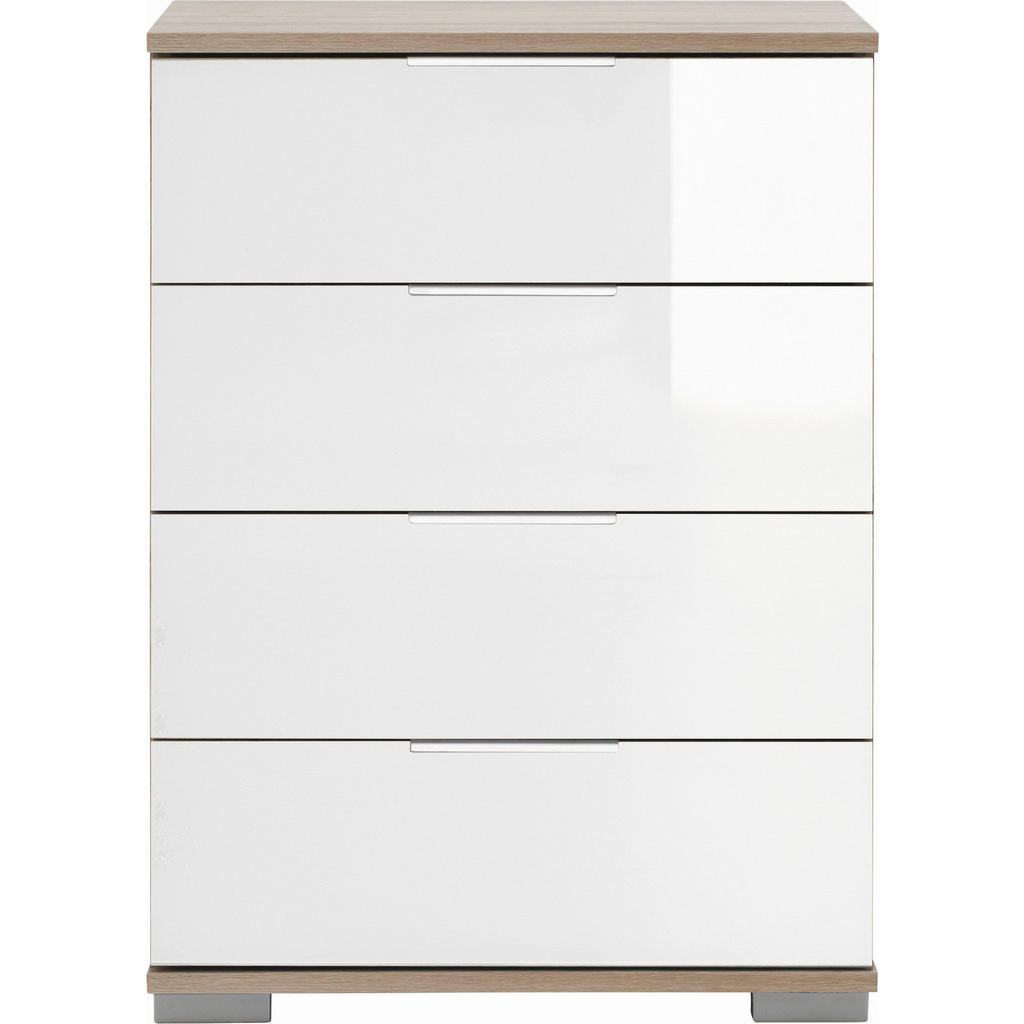 NOČNA OMARICA, bela, barve hrasta