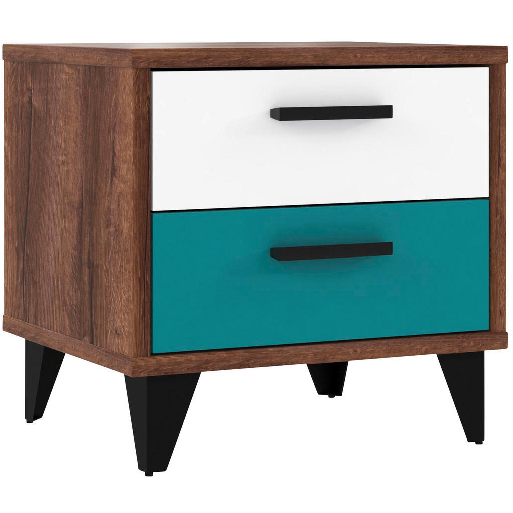 NOČNA OMARICA, siva, zelena, črna, bela, barve hrasta