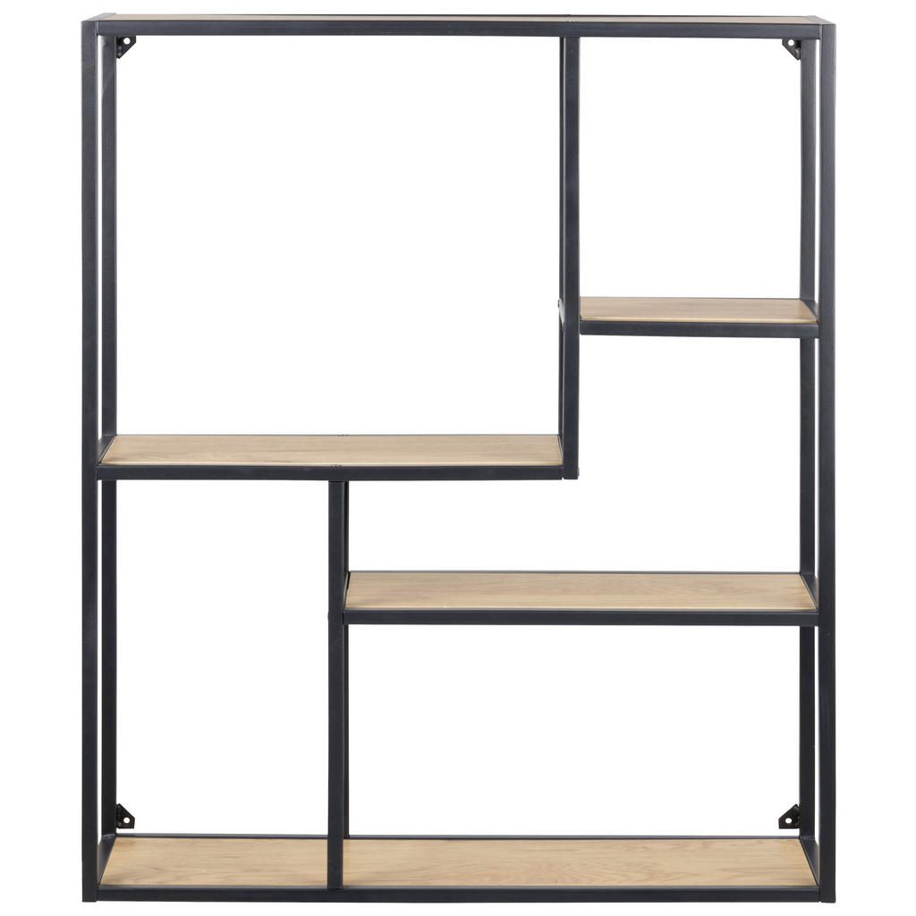 Alternative view of STENSKI REGAL 75/91/20 cm črna, barve hrasta