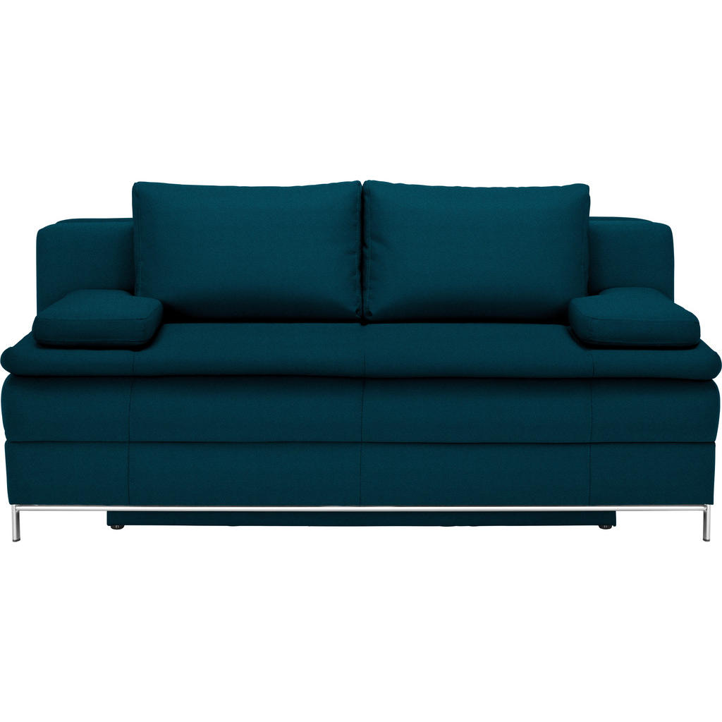 BOXSPRING ZOFA, barve petroleja tekstil