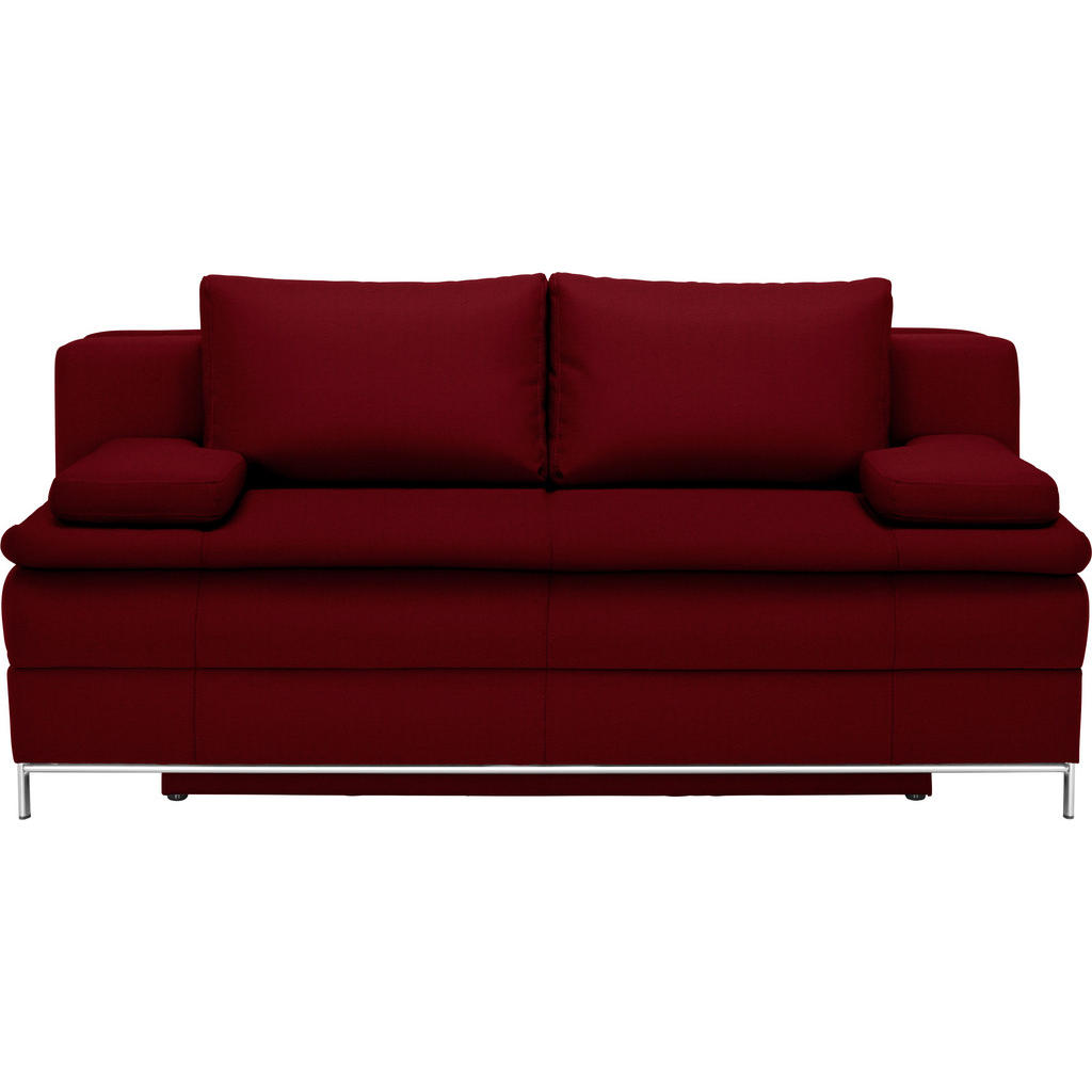 BOXSPRING ZOFA, temno rdeča tekstil