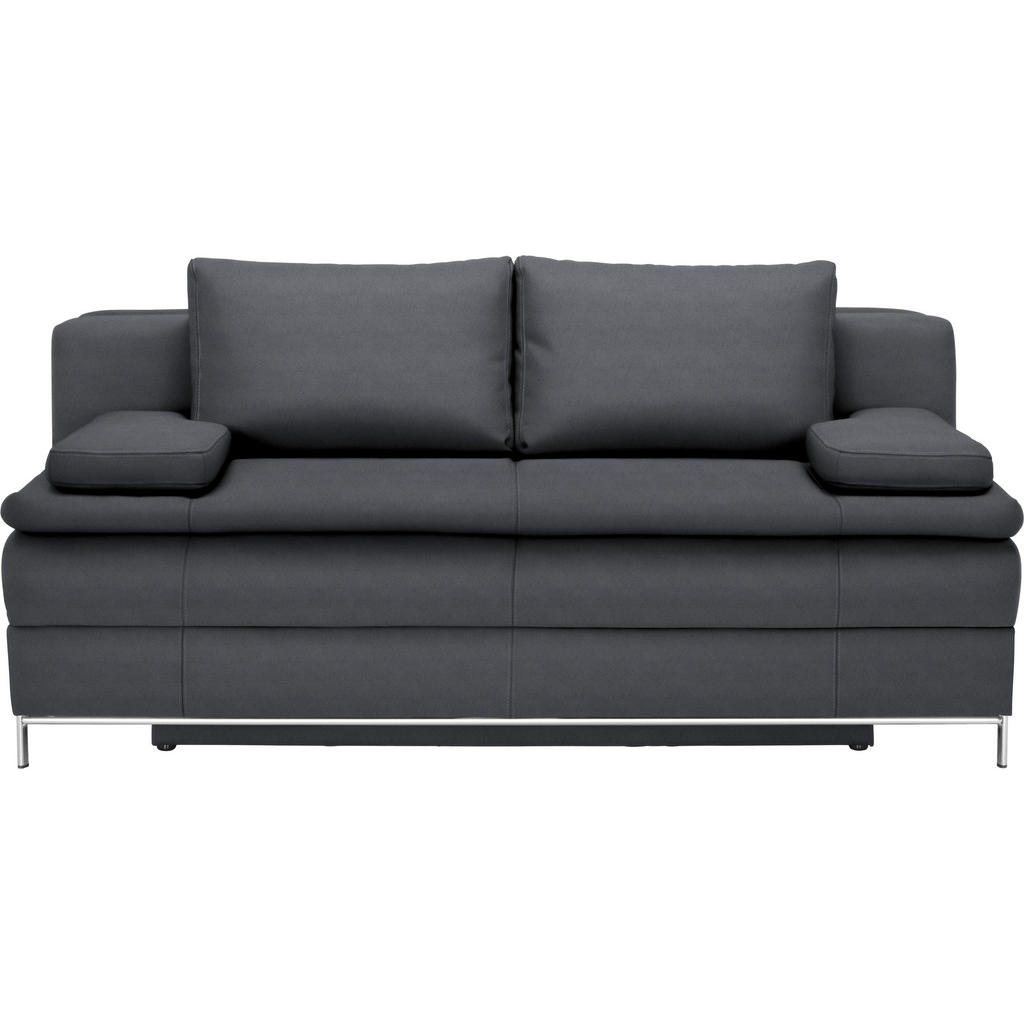BOXSPRING ZOFA, temno siva tekstil
