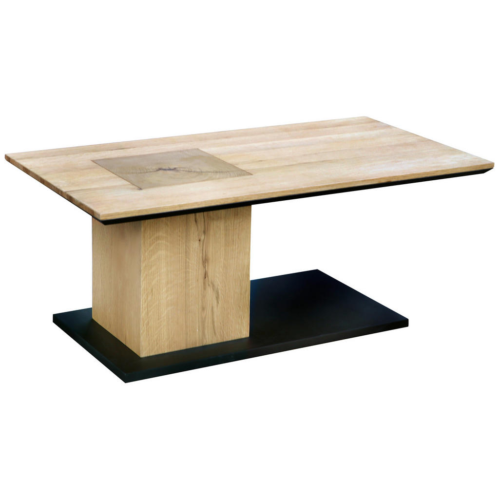 KLUBSKA MIZA, črna, barve hrasta