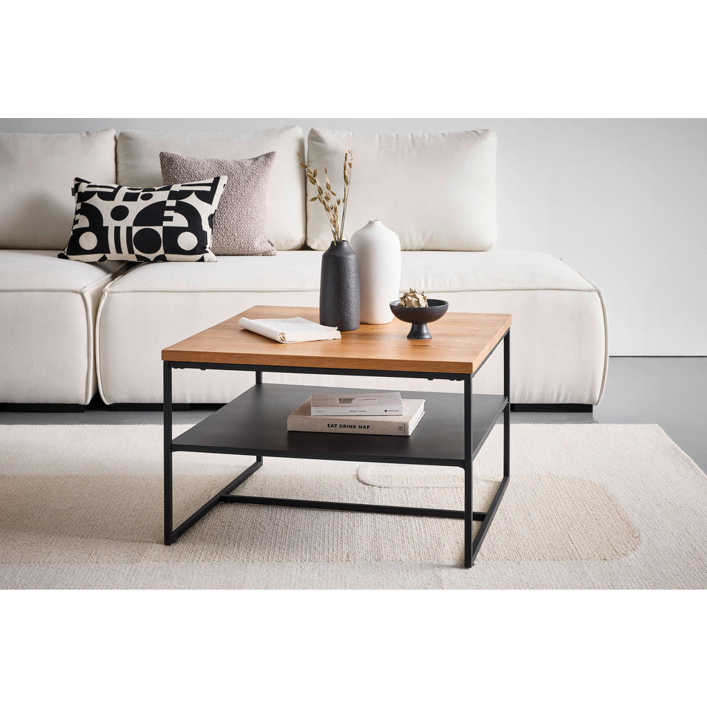 Alternative view of KLUBSKA MIZA, črna, barve hrasta