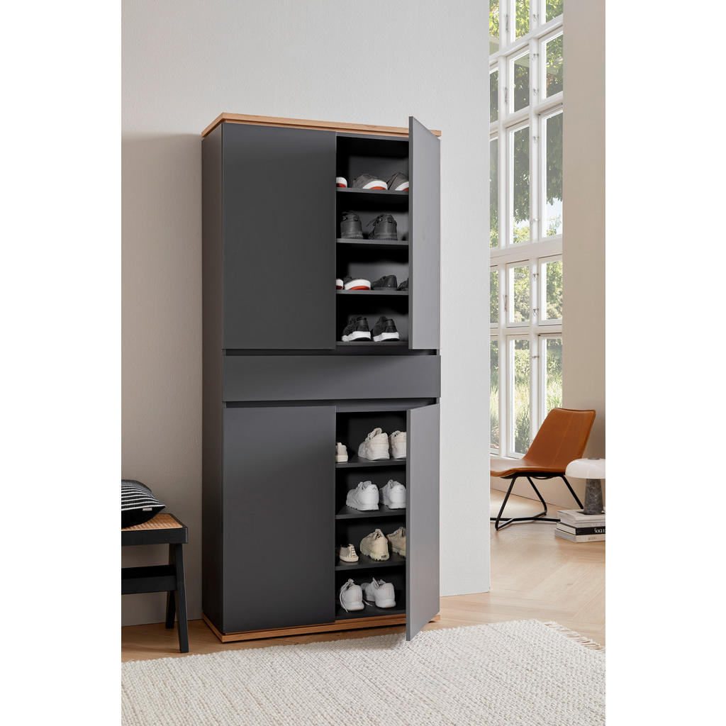 Alternative view of OMARA ZA ČEVLJE barve grafita, hrast artisan