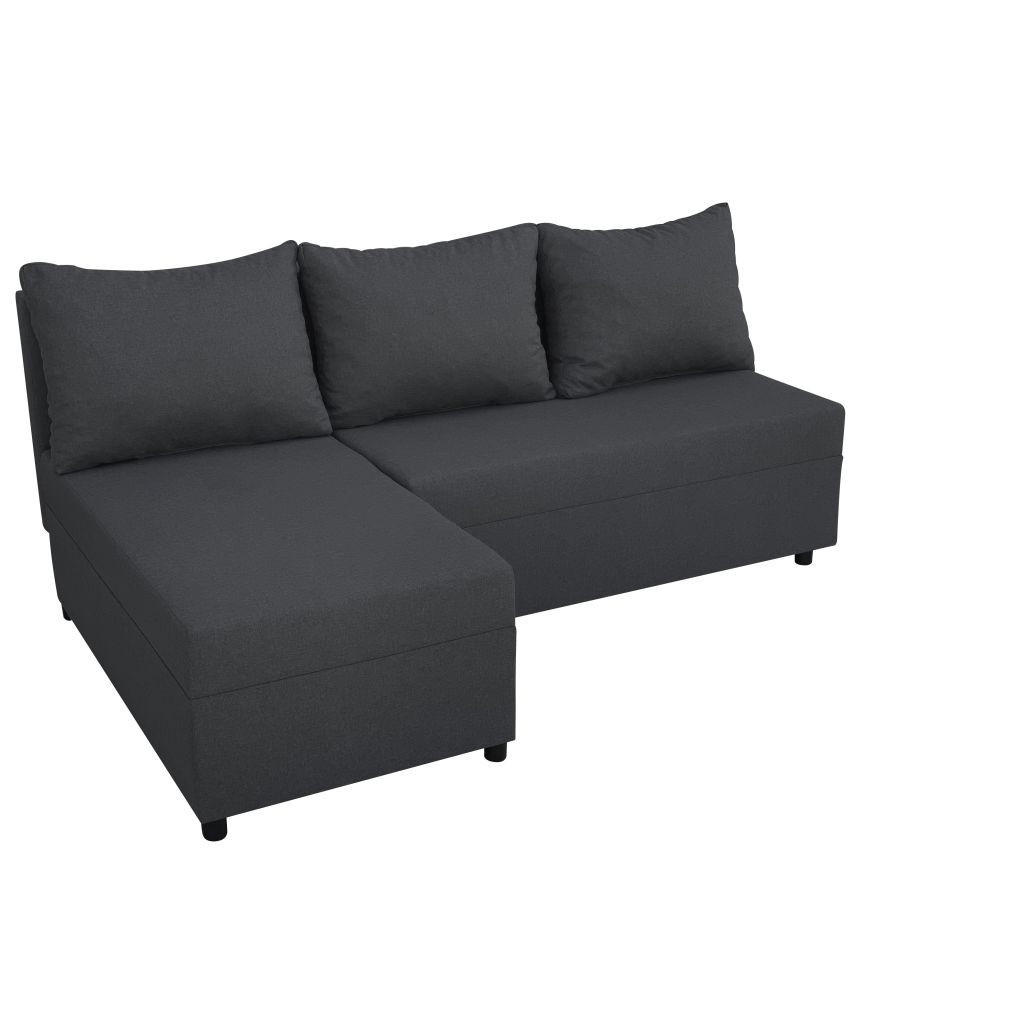 Alternative view of SEDEŽNA GARNITURA, tkanina temno siva