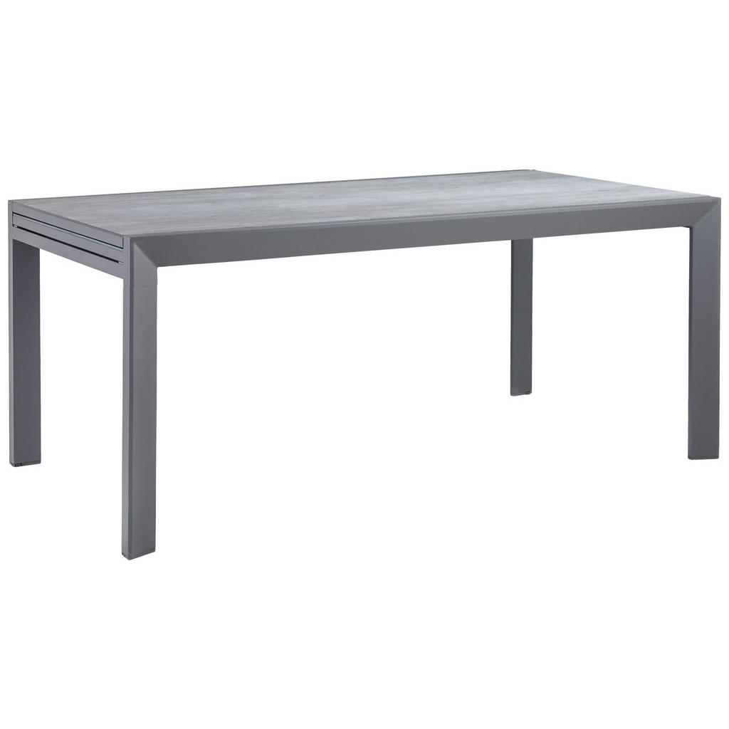 VRTNA MIZA kovina, steklo antracit, temno siva