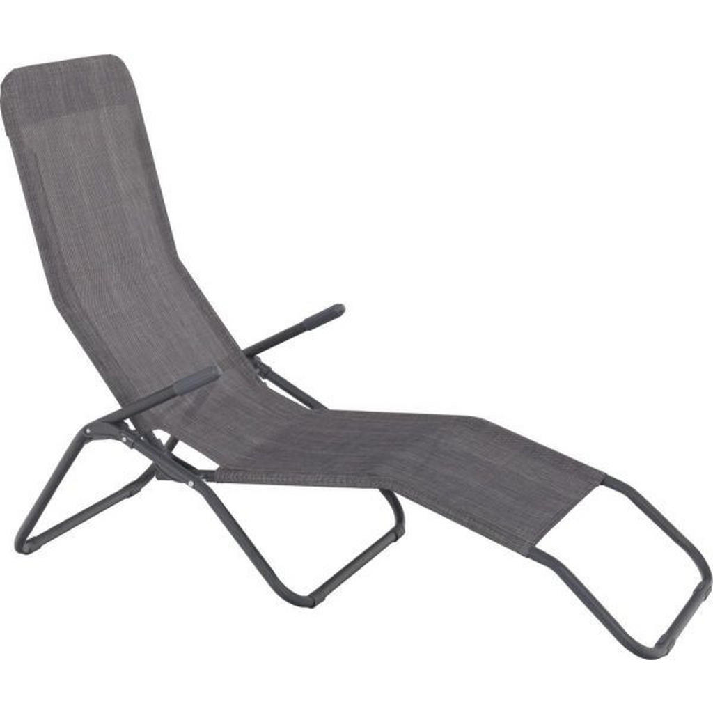 VRTNI LEŽALNIK jeklo prašno lakirano antracit, rjava