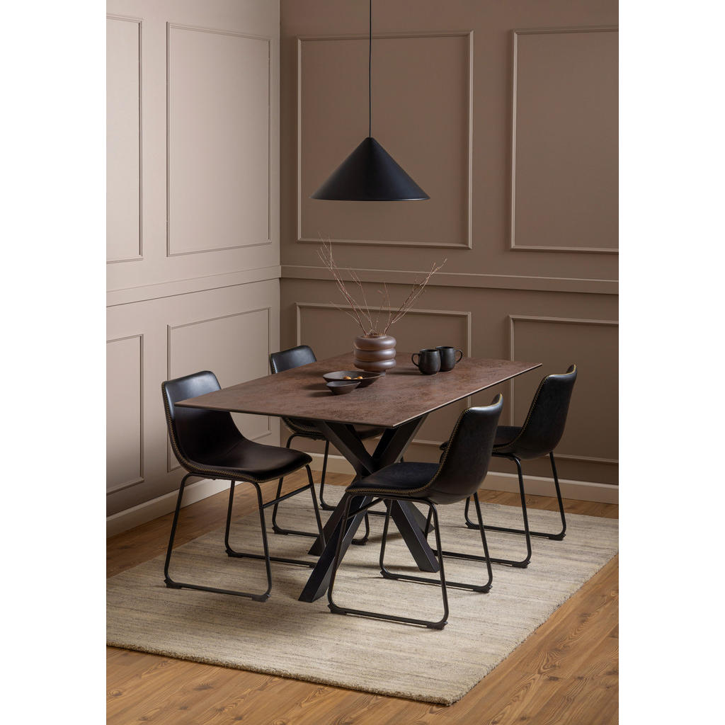 Alternative view of JEDILNA MIZA, rjava