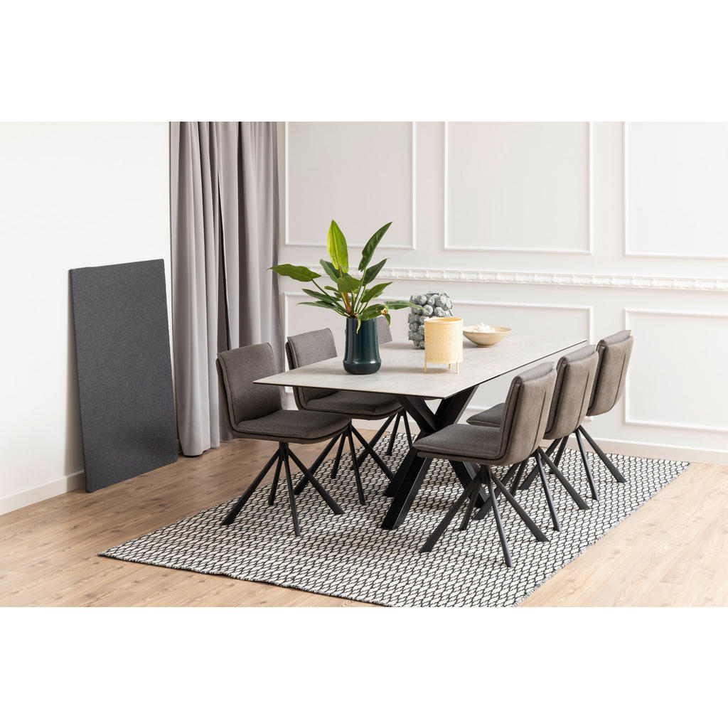 Alternative view of JEDILNA MIZA, siva