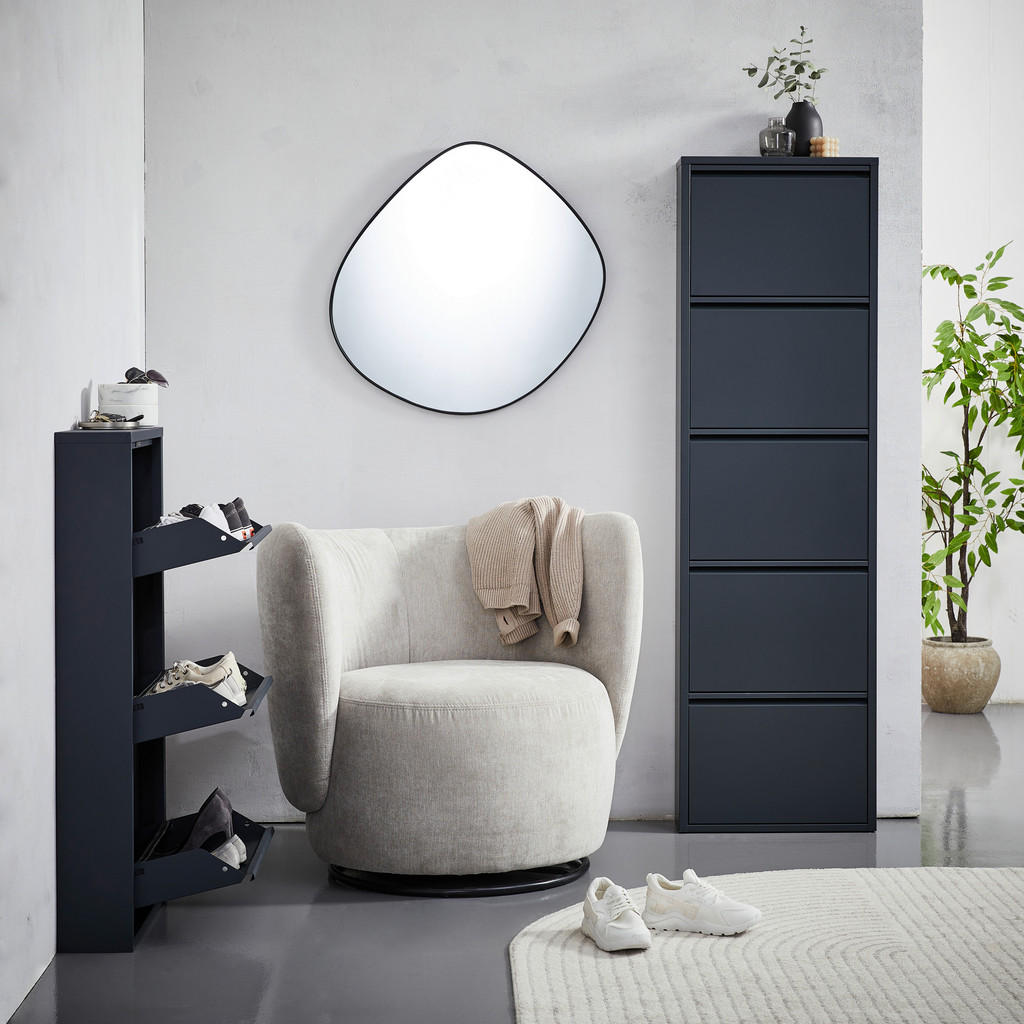 Alternative view of OMARA Z LOPUTAMI ZA ČEVLJE antracit