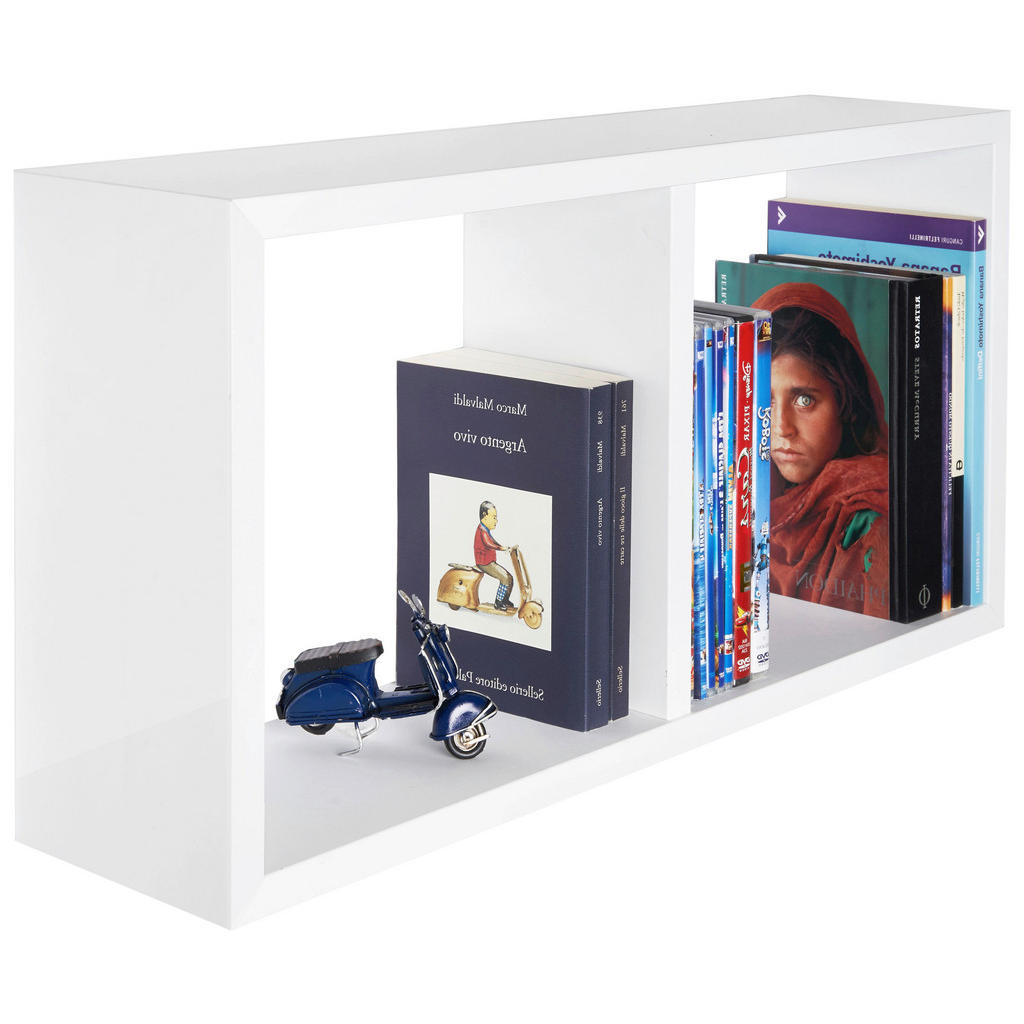 STENSKI REGAL 59/30/14,5 cm bela, visoki sijaj