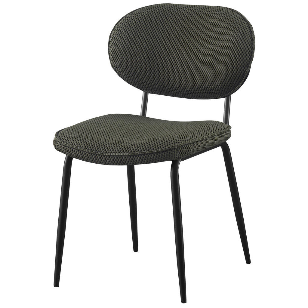 Alternative view of STOL, kovina, tekstil zelena, črna