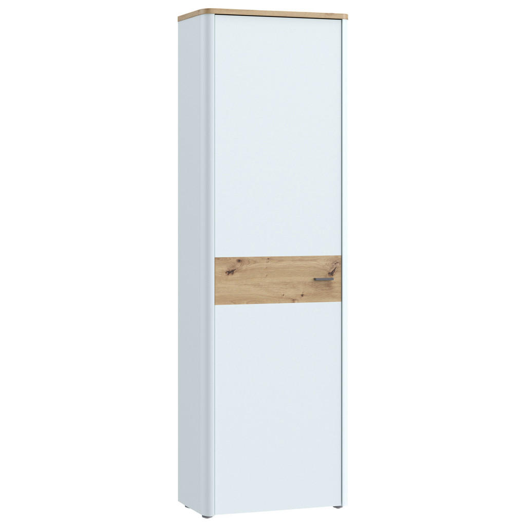 GARDEROBNA OMARA siva, hrast artisan