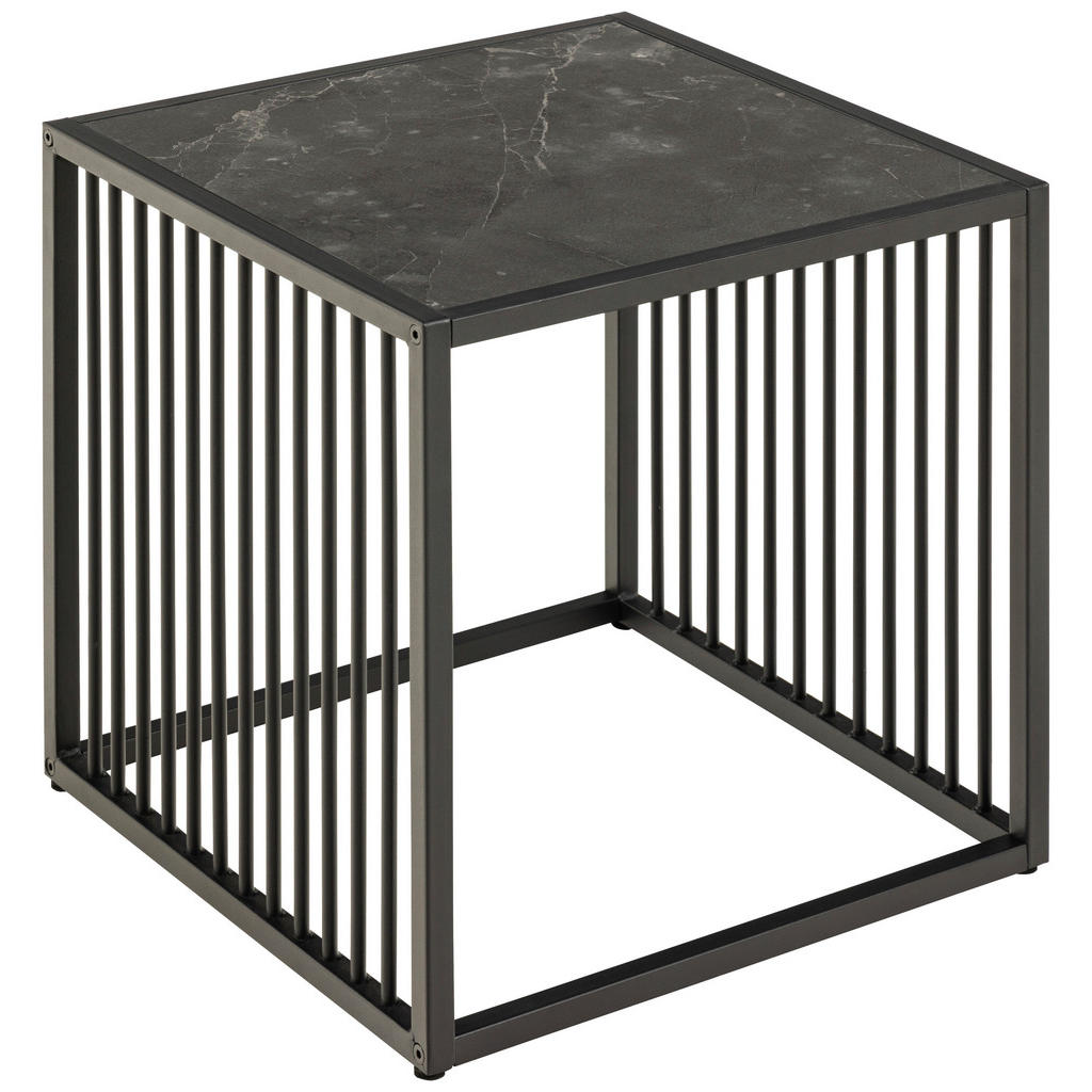 MIZICA, 40/40/40 cm črna