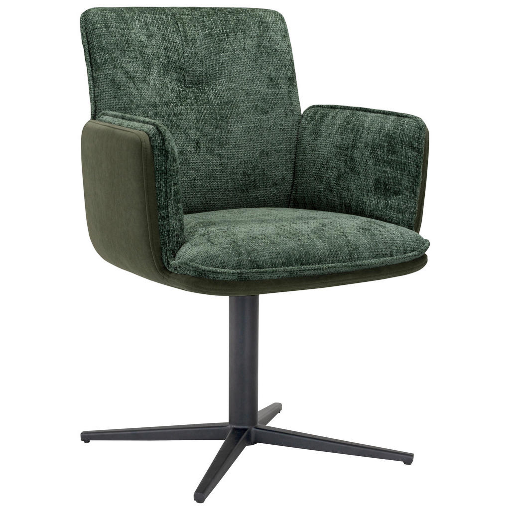 NASLANJAČ, kovina, tekstil zelena