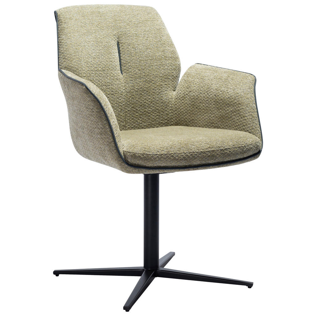 NASLANJAČ, kovina, tekstil zelena