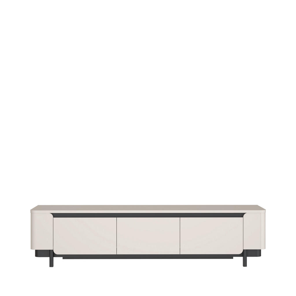 TV-ELEMENT črna, peščene barve