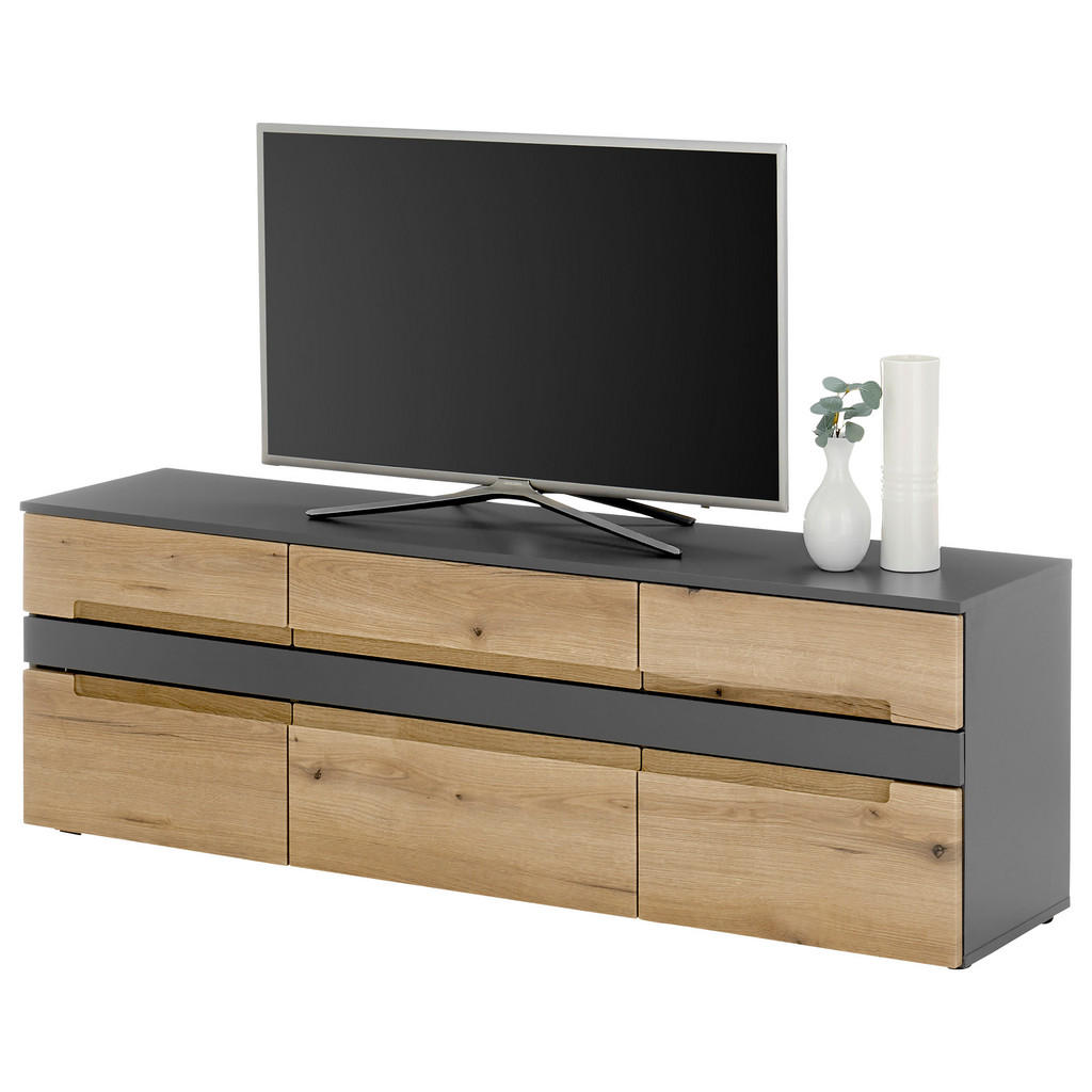 TV-ELEMENT antracit, barve hrasta