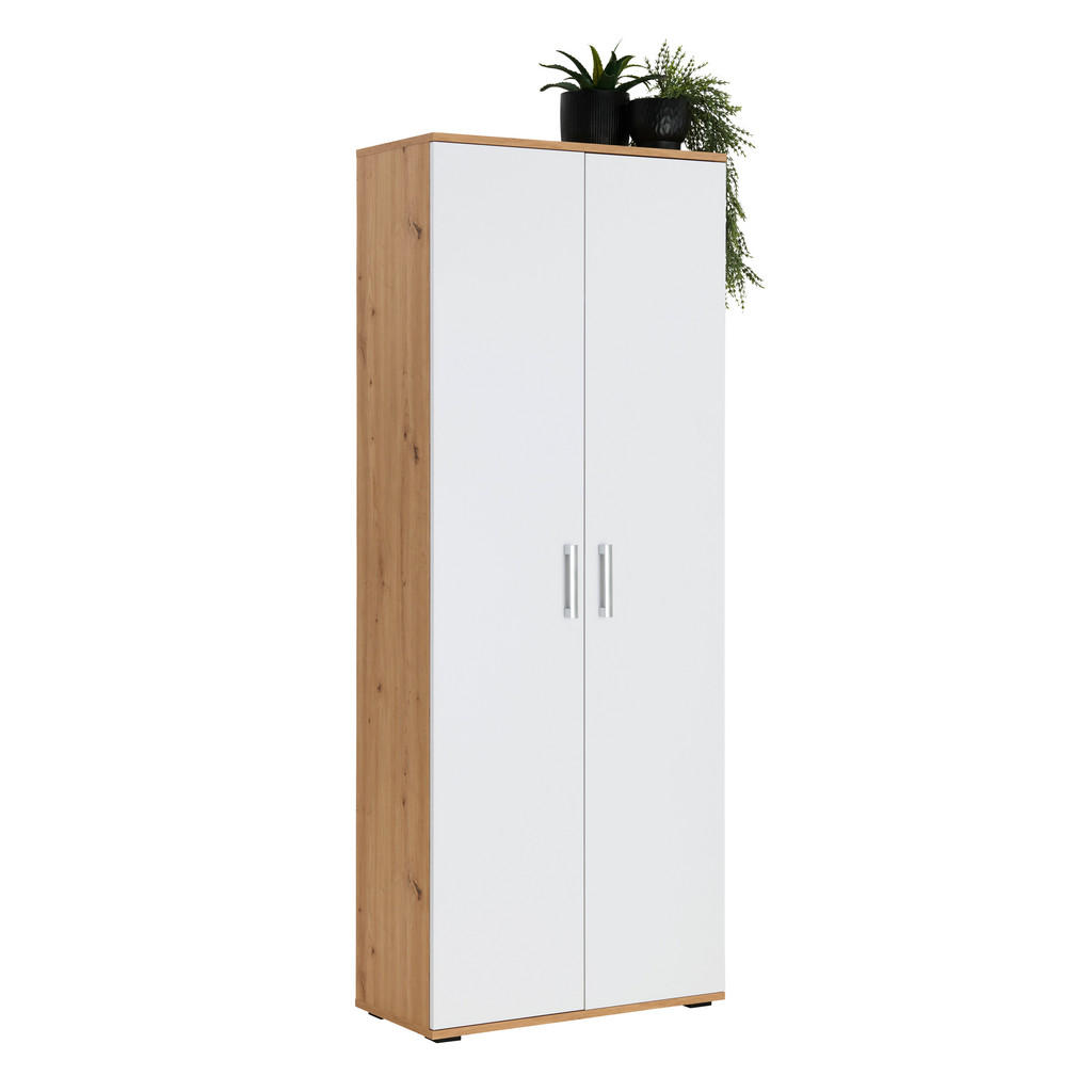 VEČNAMENSKA OMARA, bela, hrast artisan