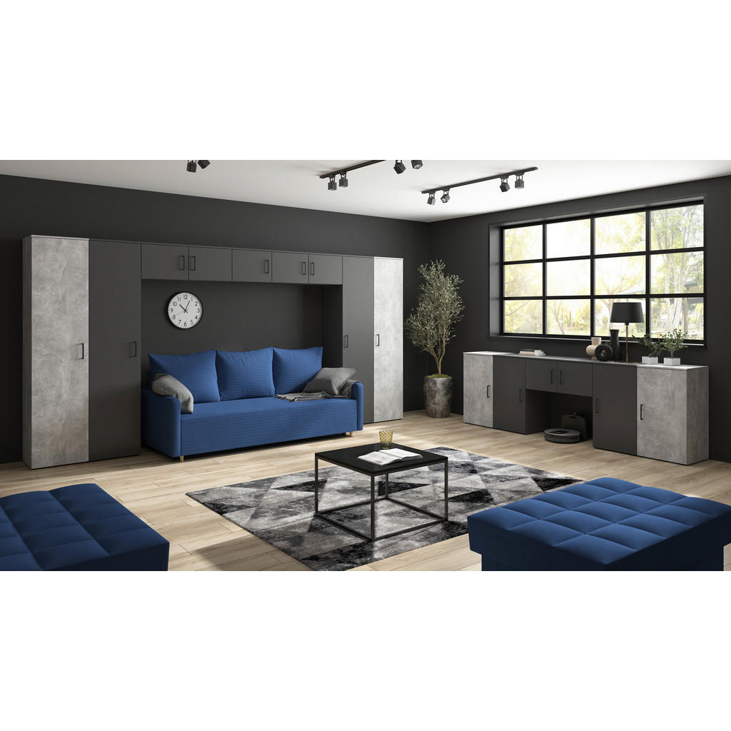 REGAL 30/115/40 cm barve grafita - slika 3