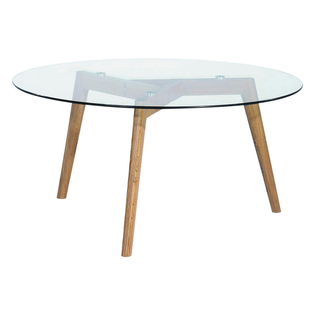 KLUBSKA MIZA, prozorno, barve hrasta