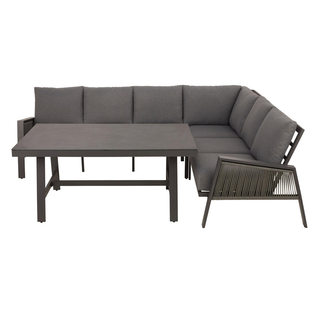 LOUNGE GARNITURA tkanina aluminij