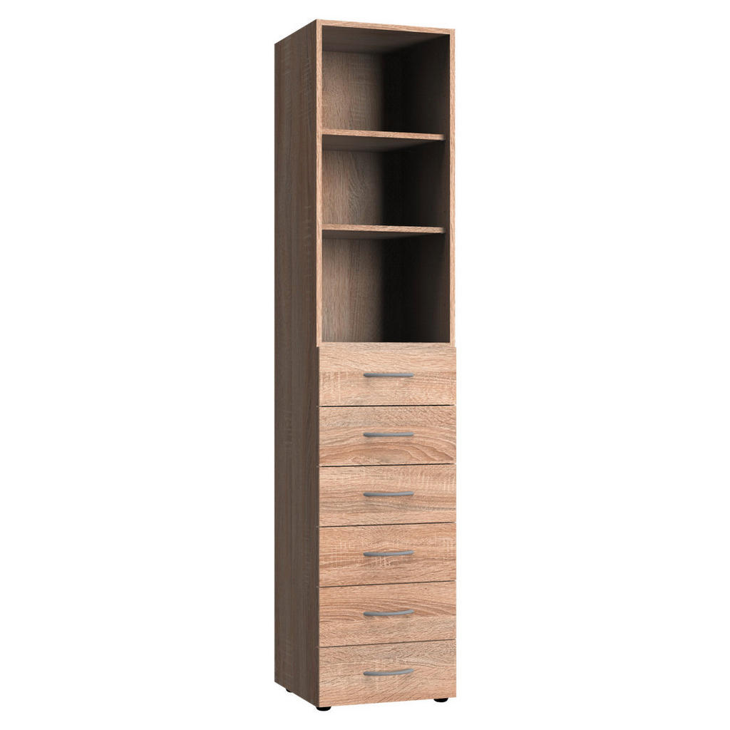 REGAL 40/185/40 cm barve hrasta