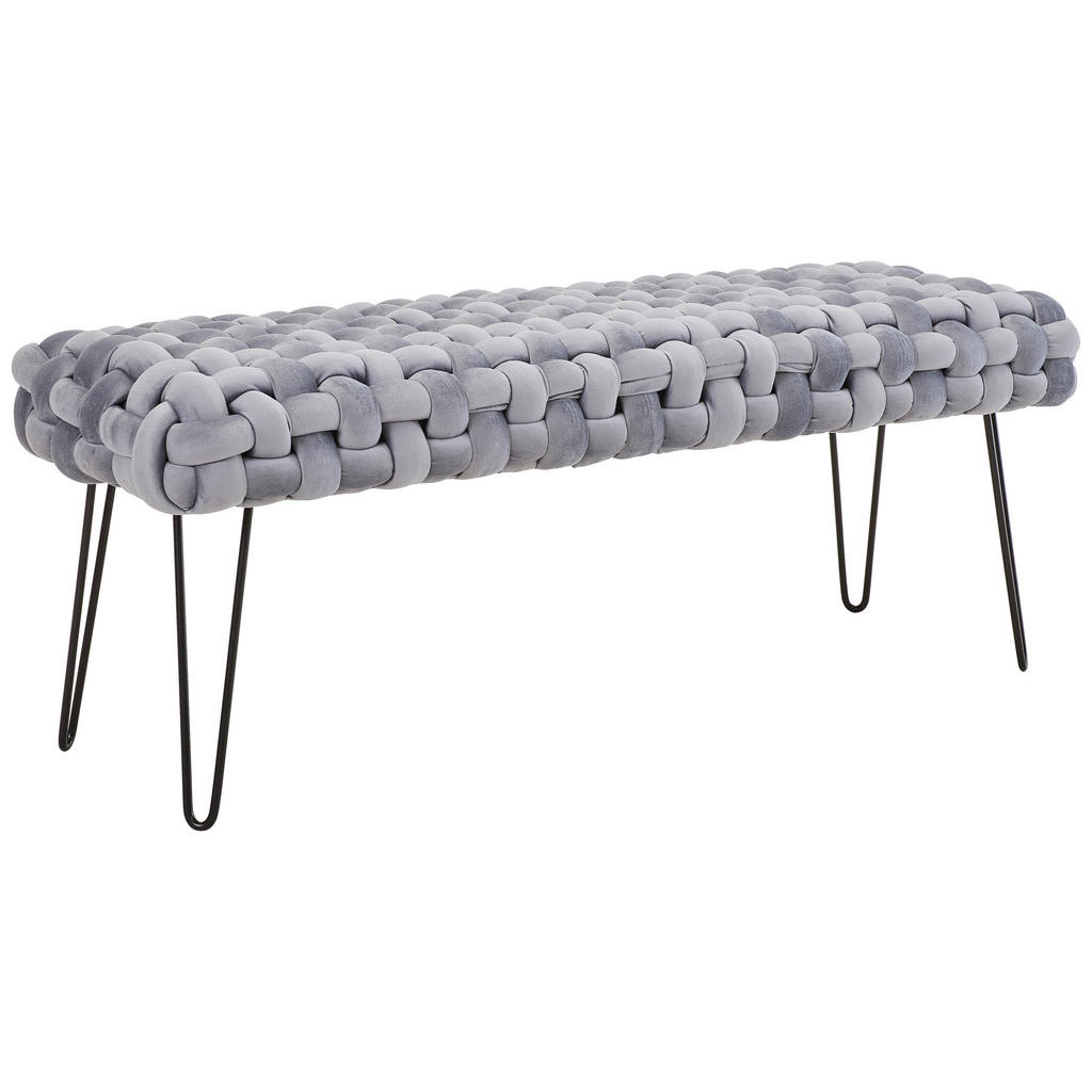 KLOP, kovina, tekstil siva, črna