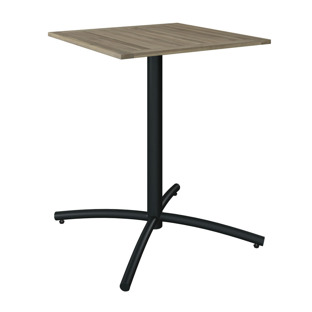 MIZA ZA BALKON les, kovina antracit, barve akacije