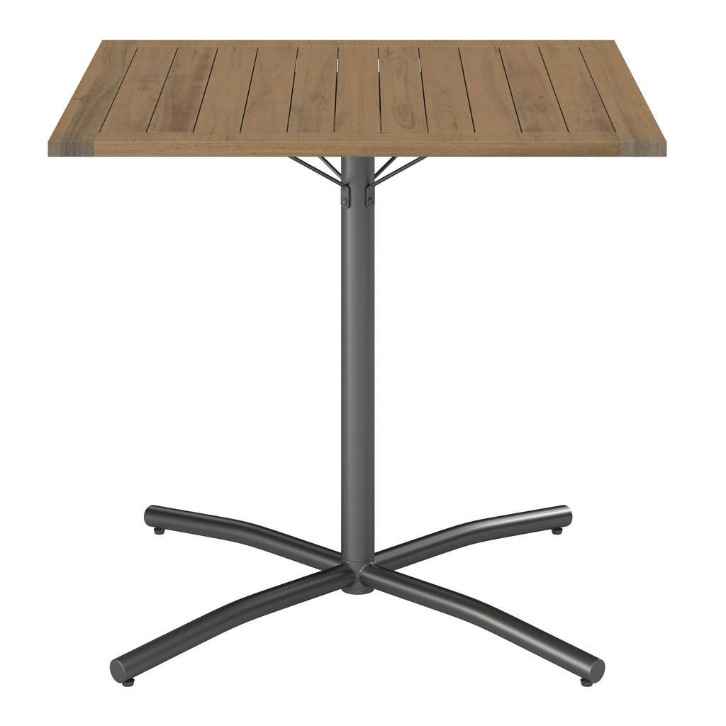 Alternative view of MIZA ZA BALKON les, kovina siva, barve akacije