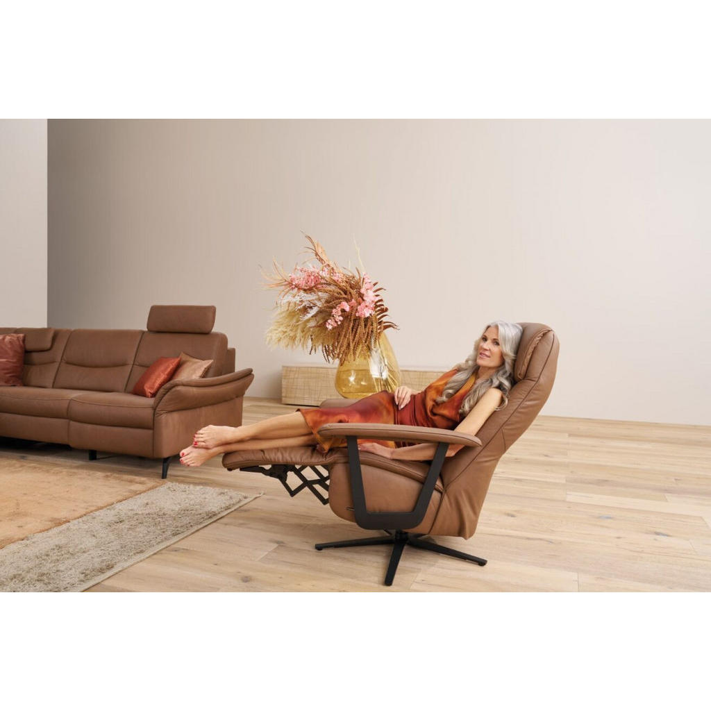 Alternative view of POČIVALNIK, rjava usnje