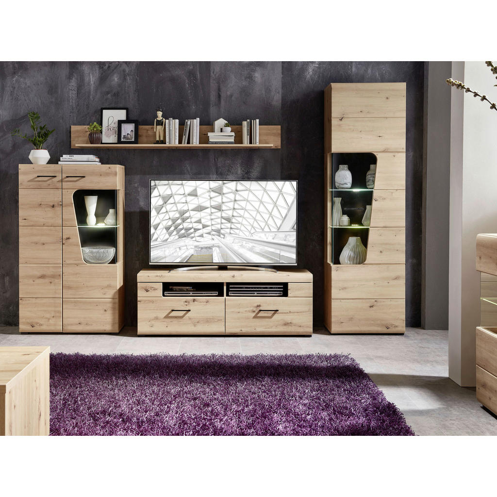 Alternative view of VITRINA, hrast artisan