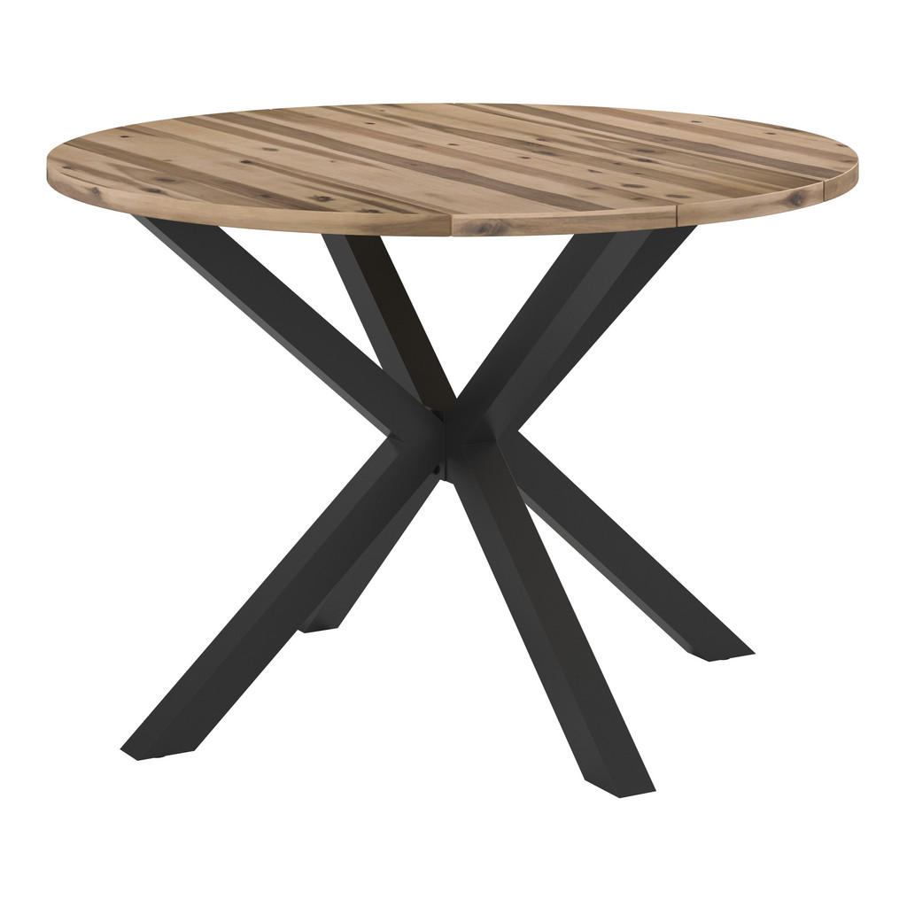 VRTNA MIZA les, kovina barve akacije