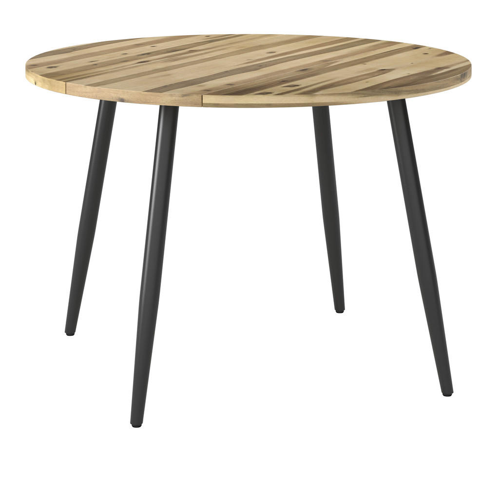 VRTNA MIZA les, kovina barve akacije