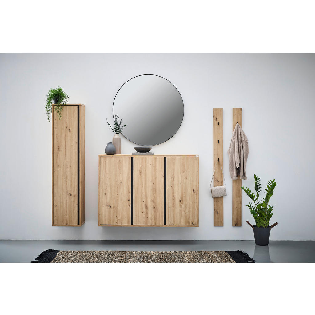 Alternative view of GARDEROBNA OMARA hrast artisan