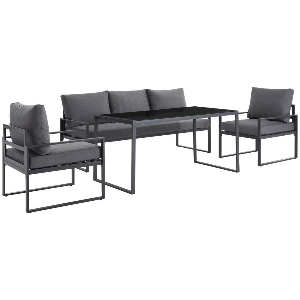 Alternative view of JEDILNA LOUNGE GARNITURA tkanina jeklo