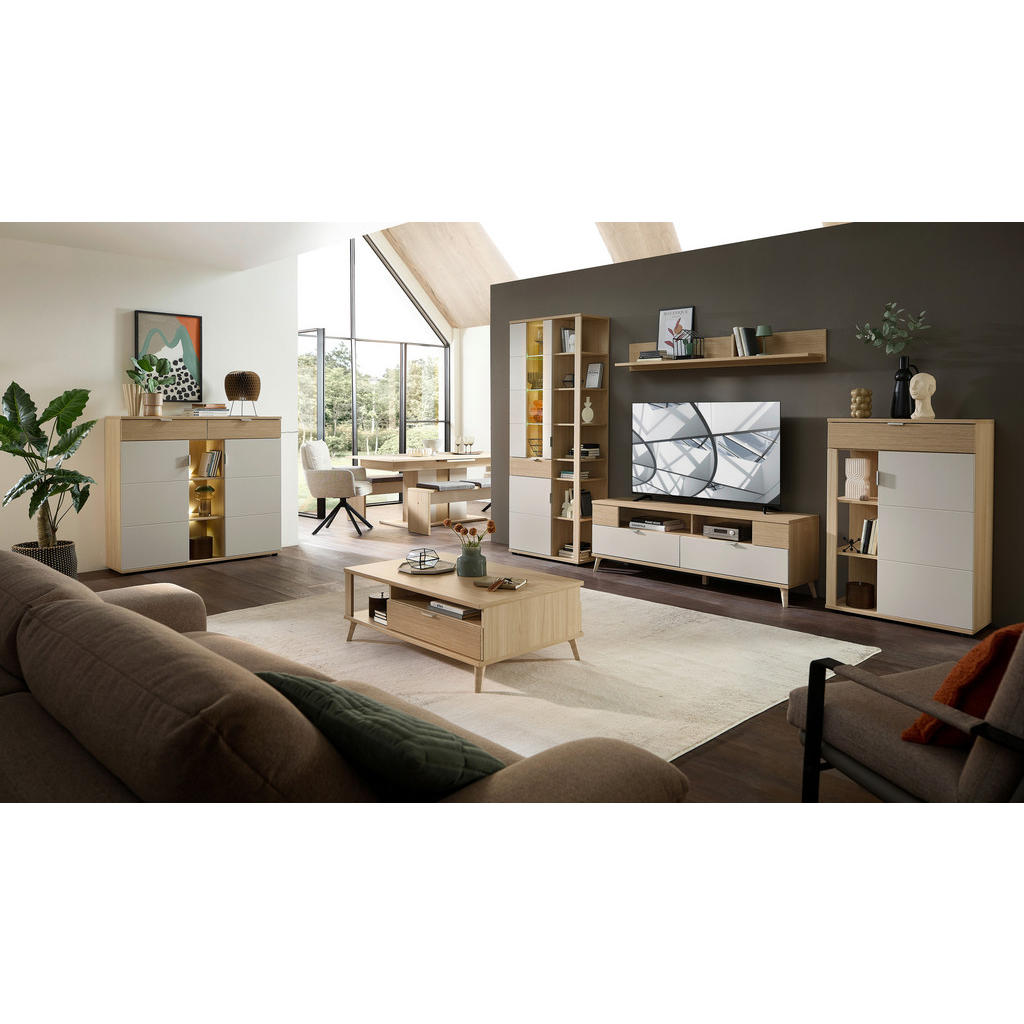 Alternative view of VITRINA, barve hrasta, kašmir