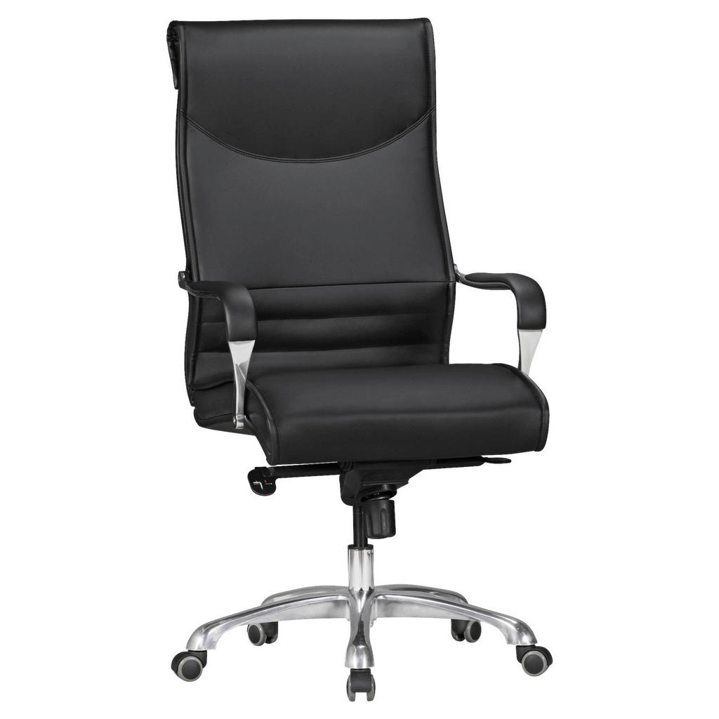 PISARNIŠKI STOL tekstil črna