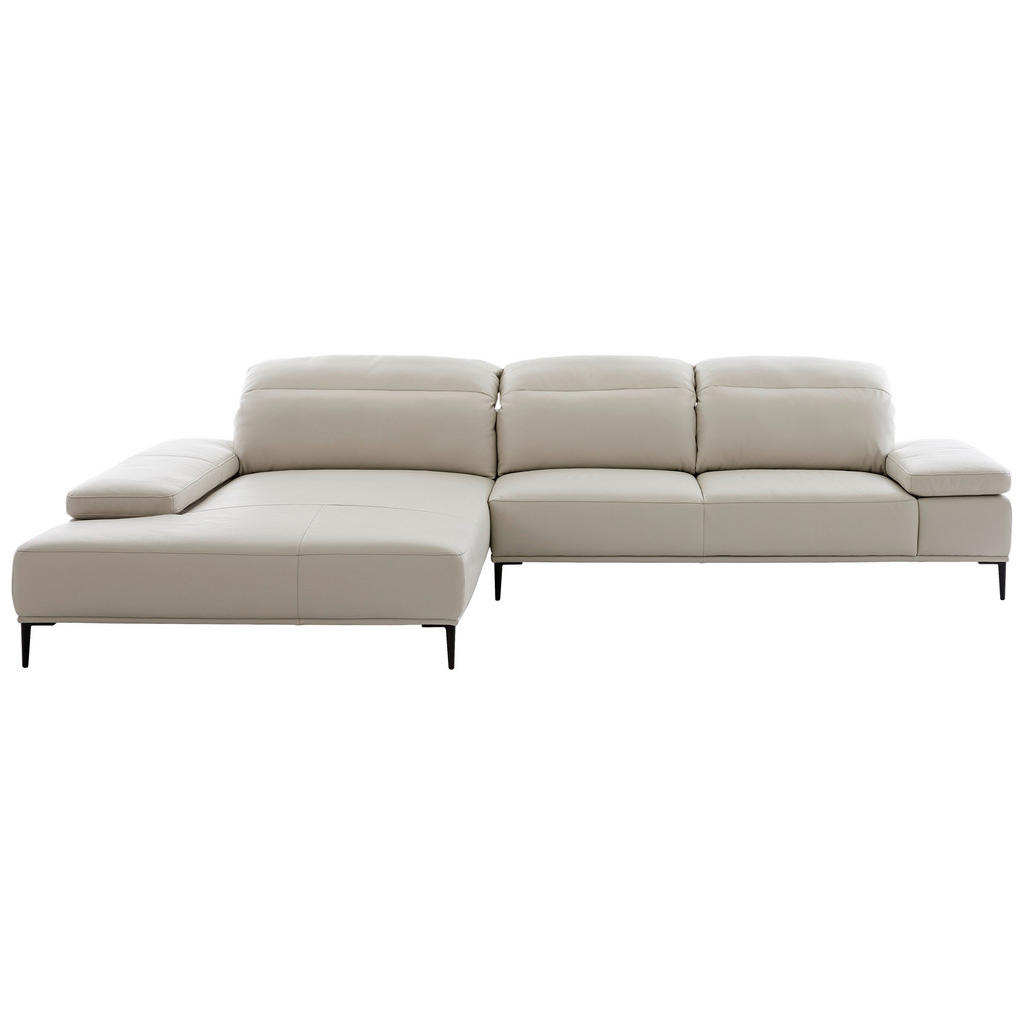 SEDEŽNA GARNITURA, pravo usnje sivobež