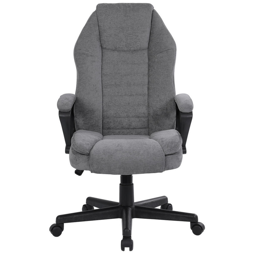 Alternative view of PISARNIŠKI STOL les, kovina, umetna masa, tekstil siva