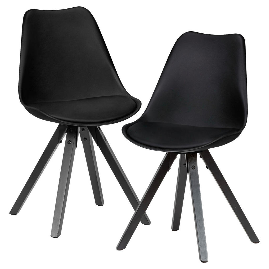 SET STOLOV, umetna masa, tekstil črna