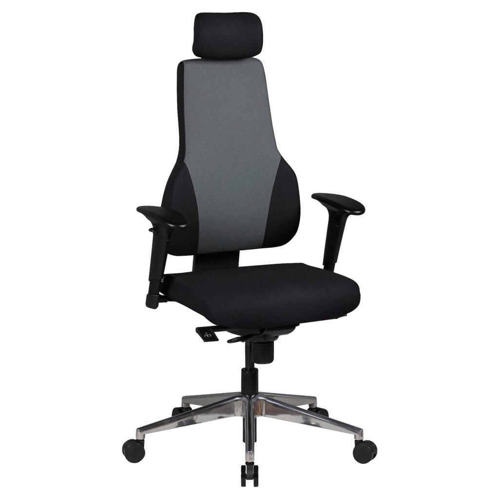 VRTLJIVI STOL tekstil siva