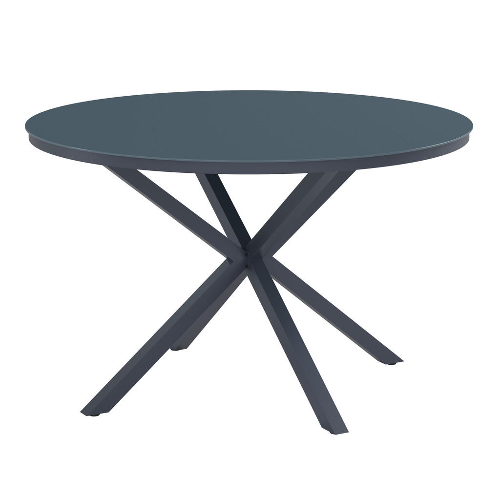 VRTNA MIZA kovina, steklo temno siva