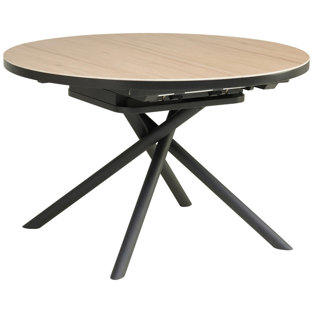 JEDILNA MIZA, črna, barve jantarja