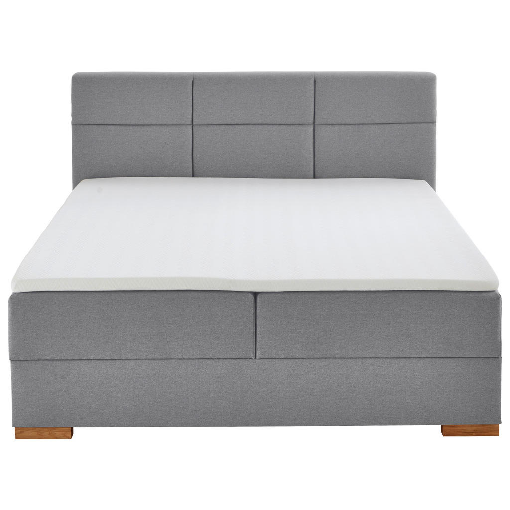 POSTELJA BOXSPRING 180 cm x 200 cm , tekstil siva - slika 3